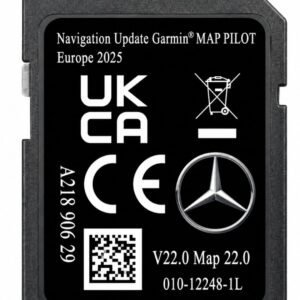 MERCEDES-BENZ GARMIN MAP PILOT A2189062904 V22 SAT NAV UPDATE SD CARD EUROPE 2026