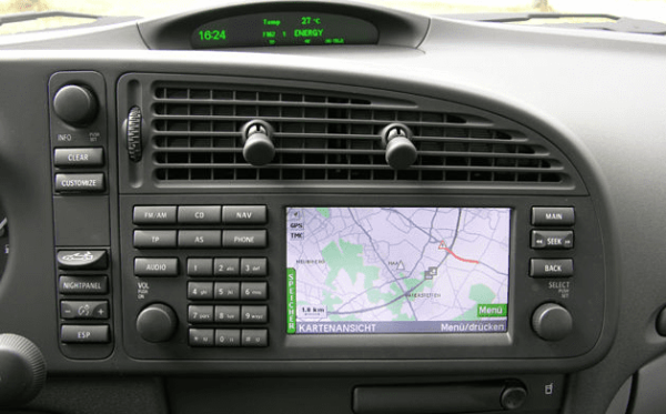 SAAB 93 SDAL SAT NAV MAP UPDATE DVD EUROPE 2010