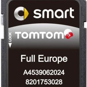 SMART 453 SAT NAV MAP UPDATE SD CARD EUROPE 2025