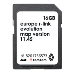 RENAULT R -LINK V11.45 SAT NAV MAP UPDATE SD CARD EUROPE 2026