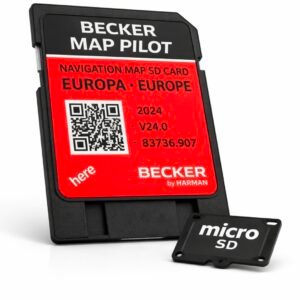 MERCEDES BECKER PILOT SAT NAV MAP UPDATE MICRO CARD EUROPE A1729064701 64 - V24 2025