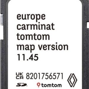 RENAULT CARMINAT V11.45 SAT NAV MAP UPDATE  SD CARD EUROPE 2025/2026