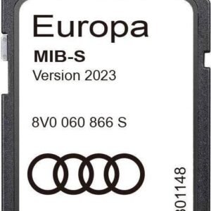 Audi MIB-S SAT NAV MAP SD CARD EUROPE 2023